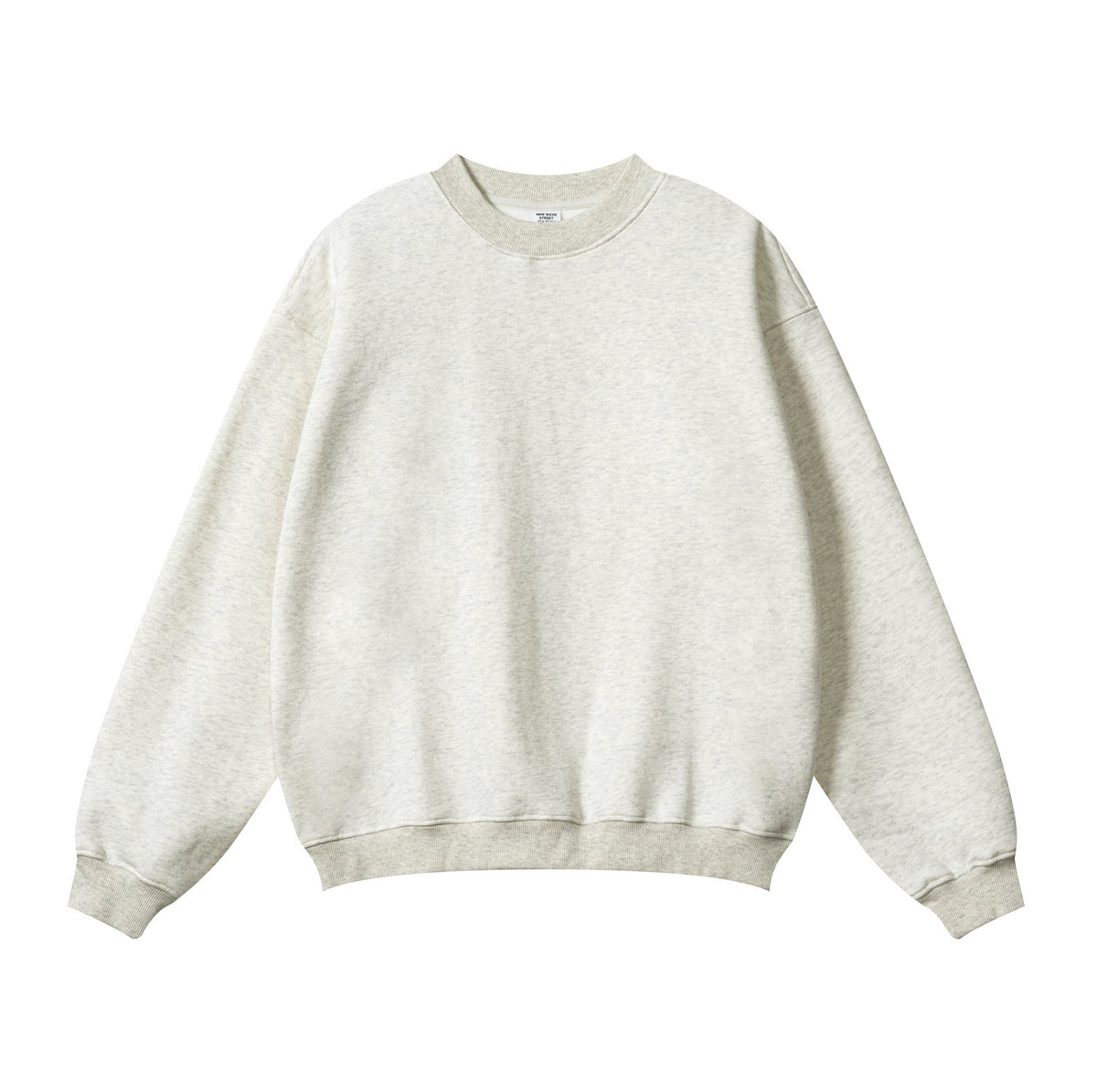 Men's Solid-Color Crew-Neck Casual Autumn Sweatshirt