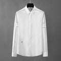 Men's Casual Silk Long-Sleeve Shirt